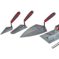 Bricklaying & Plastering Trowel Set / Conjunto de Colheres de Pedreiro e Talochas